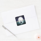 gothic maan engel stickers (Envelop)