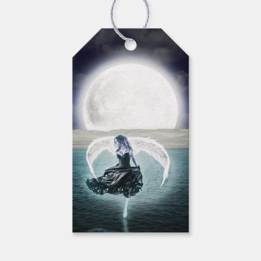 gothic maangel cadeau labels cadeaulabel (Voorkant)