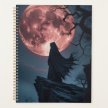 Gothic Maanlicht Spook Spiraal Notebook | Donkere 