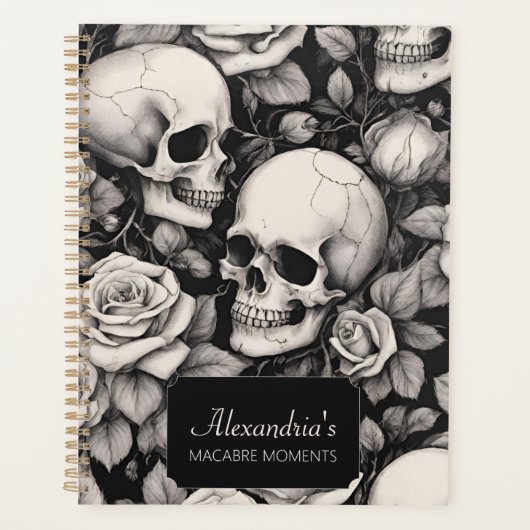 Gothic Macabre Planner (Voorkant)