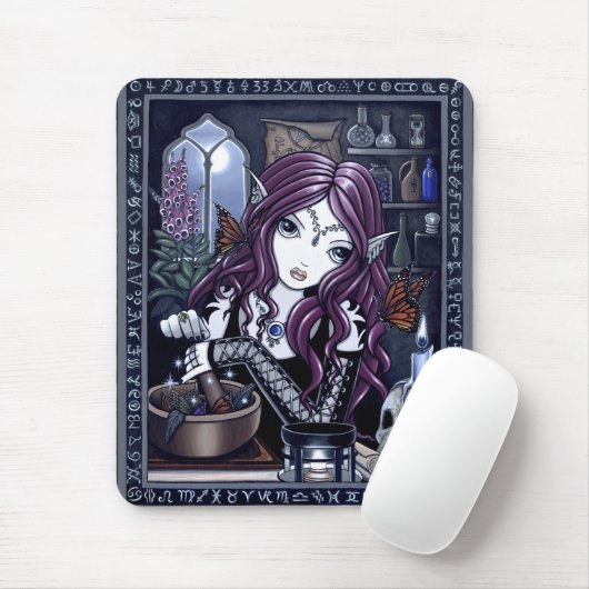 Gothic Magic Fairy Mouspad "The Alchemist" Muismat (Met muis)