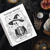 Gothic Magic Mystical Tattoo Witchy Tarot Esoteric Notitieboek