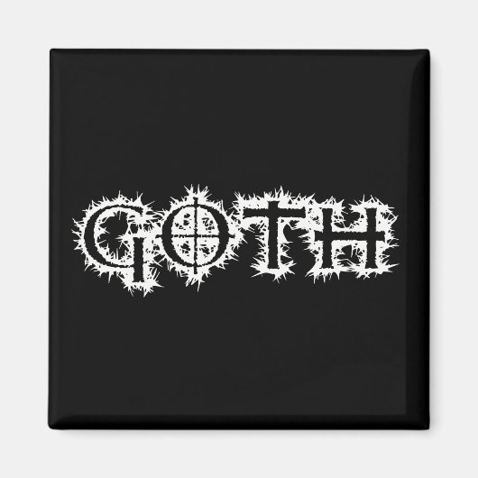 Gothic Magneet (Voorkant)