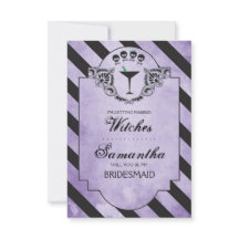 Gothic Maid of Honor-voorstel Uitnodigen ~ Grappig