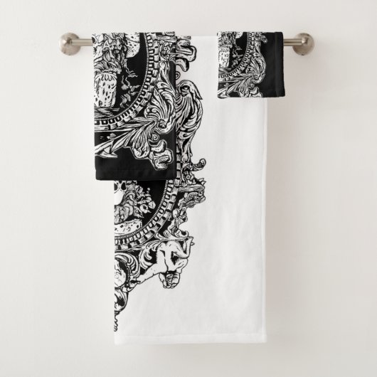 Gothic Maiden Bad Handdoek (Insitu)