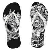 Gothic Maiden Teenslippers (Voetbed)