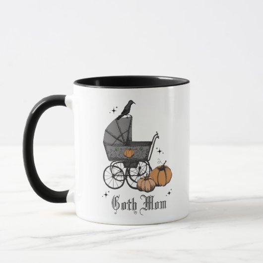 Gothic Mama Halloween Herfst Victoriaans Baby Carr Mok (Links)