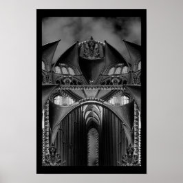 Gothic Mansion Poster