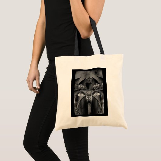 Gothic Mansion Tote Bag (Voorkant (product))
