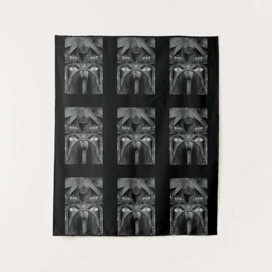 Gothic Mansion Wandkleed (Voorkant)