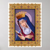 Gothic Mary Poster Print (Voorkant)