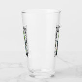 Gothic Meisje Groene Ogen Pet Tattoo Barbed Stick  Glas (Links)