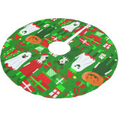 gothic meisje Halloween kerstspook Kerstboom Rok (Gekanteld)