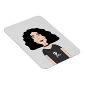 Gothic meisje magneet (Rechterzijde)