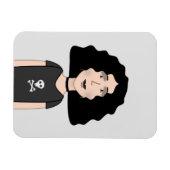 Gothic meisje magneet (Horizontaal)