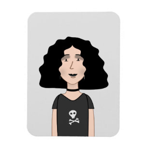 Gothic meisje magneet