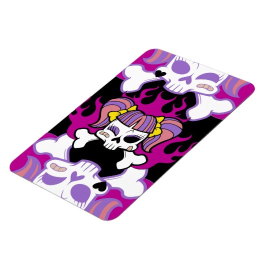 GOTHIC MEISJE MAGNEET (Linkerzijde)