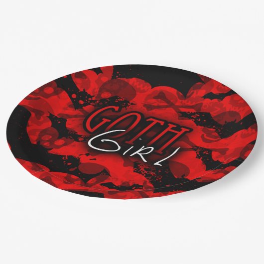 Gothic meisje papier Bord (Gekanteld)