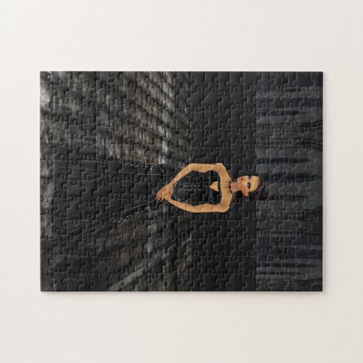 Gothic meisje puzzel legpuzzel (Horizontaal)