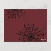 Gothic Meisje Schattige Vrijgezellenfeest Briefkaart (Achterkant)