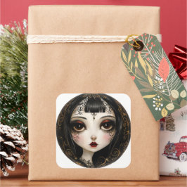 Gothic Meisje Stickers
