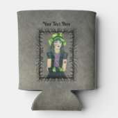 Gothic Meisje Tattoos Barbed Branch Lijst Grunge G Blikjeskoeler (Achterkant)