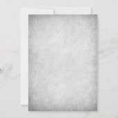 Gothic Meisje Vlechten Verjaardag Uitnodiging (Achterkant)