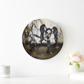 Gothic-meisjeswandklok Grote Klok (Huis)