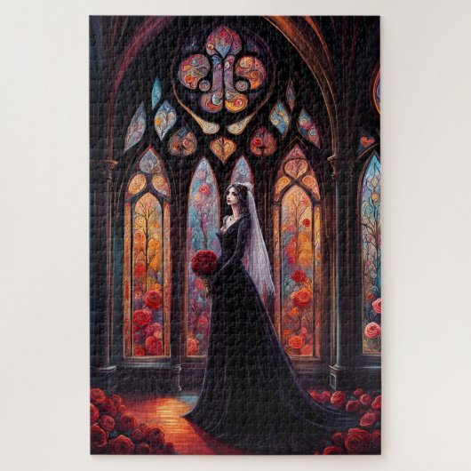 Gothic-melancholie Legpuzzel (Verticaal)