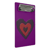 Gothic Melting Love Heart Mini Clipboard Klembord (Schuin)