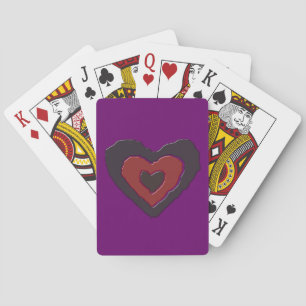 Gothic Melting Love Heart-speelkaarten Speelkaarten
