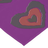 Gothic Melting Love Heart Table Runner Korte Tafelloper (Hoek)