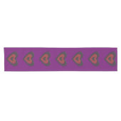 Gothic Melting Love Heart Table Runner Korte Tafelloper (Horizontaal)