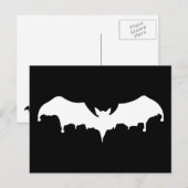 Gothic Melting Vampire Bat Briefkaart (Voorkant / Achterkant)