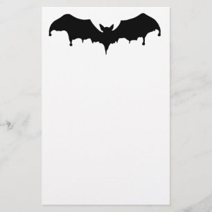 Gothic Melting Vampire Bat Briefpapier