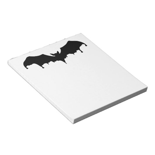 Gothic Melting Vampire Bat Notitieblok (Schuin)