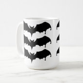 Gothic Melting Vampire Bats Koffiemok (Voorkant links)