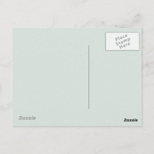 Gothic Mermaid Briefkaart (Achterkant)