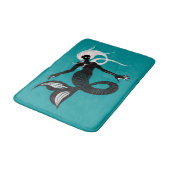 Gothic Mermaid Dark Fantasy Zee Creater Badmat (Gekanteld)