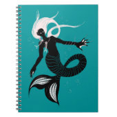 Gothic Mermaid Dark Fantasy Zee Creater Notitieboek (Voorkant)
