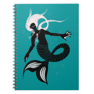 Gothic Mermaid Dark Fantasy Zee Creater Notitieboek