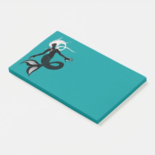 Gothic Mermaid Dark Fantasy Zee Creater Post-it® Notes (Schuin)