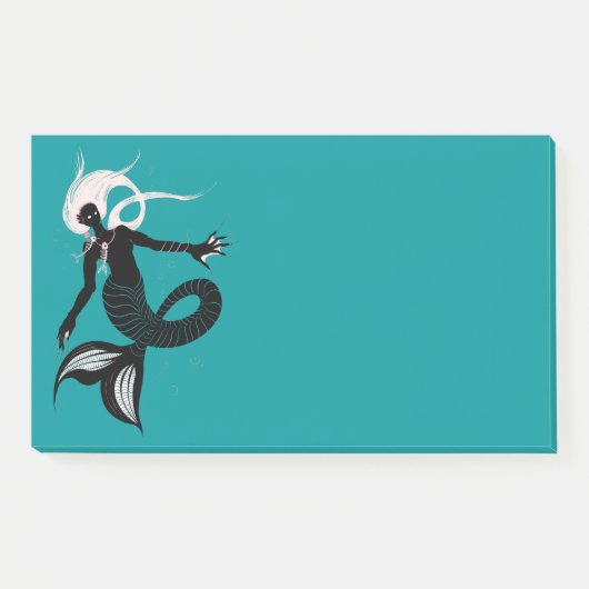 Gothic Mermaid Dark Fantasy Zee Creater Post-it® Notes (Voorkant)