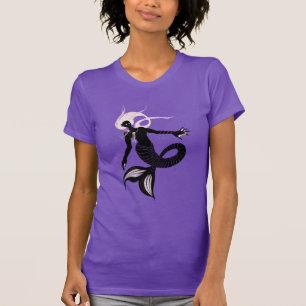 Gothic Mermaid Dark Fantasy Zee Creater T-shirt