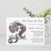 Gothic Mermaid | Niet alle zijn zoete boomstammen Kaart (Staand voorkant)