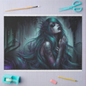 Gothic Mermaid Princess Tissue Paper Tissuepapier (Craft)