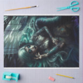 Gothic Mermaid Tissue Paper Tissuepapier (Craft)