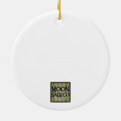 Gothic Merry Gothmas Keramisch Ornament (Achterkant)