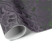 Gothic met Paarse en groene dampkappen Cadeaupapier (Rol Hoek)