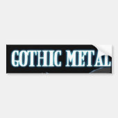 Gothic Metal Bumpersticker (Voorkant)